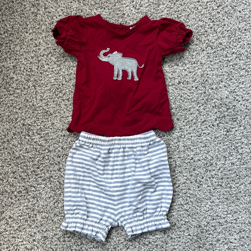 Alabama bloomer set